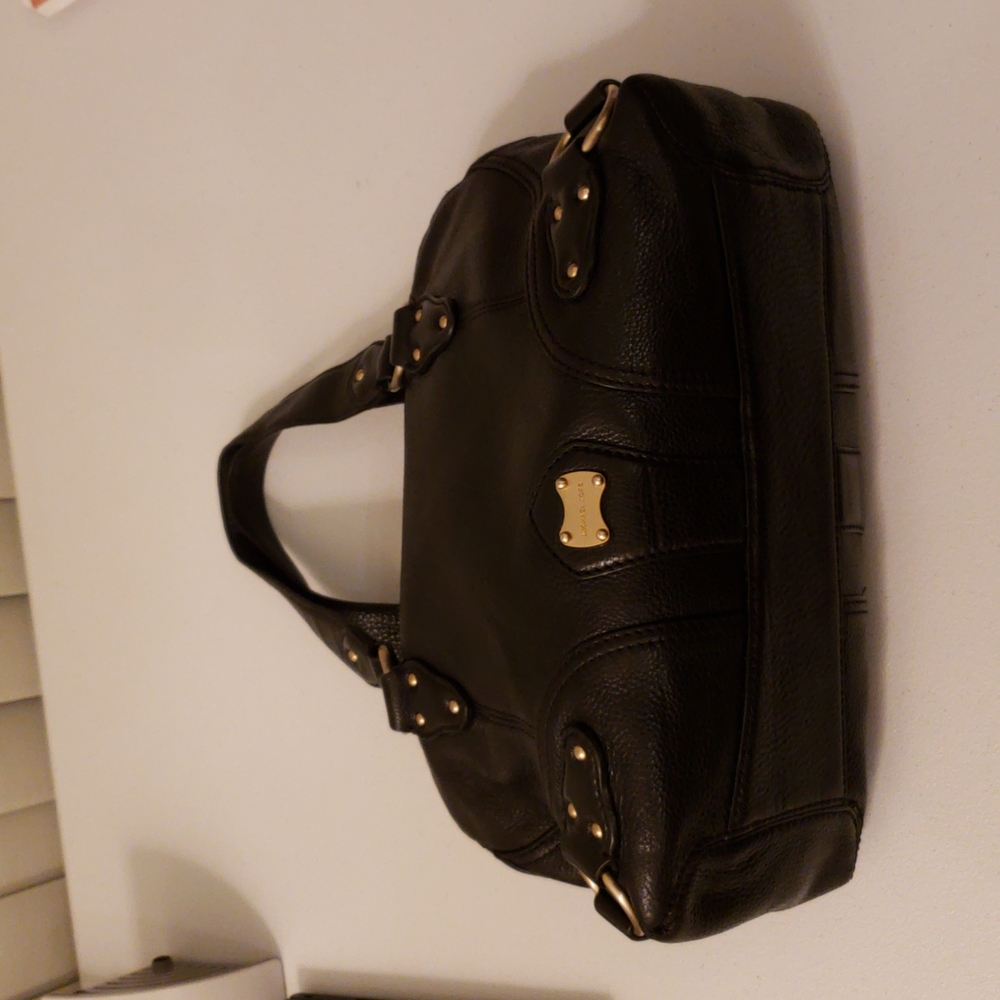 SALE Michael Kors Black Leather Satchel Handbags - Picture 1 of 7